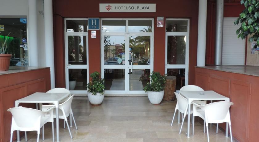 Sol Playa Hotel Valencia Bagian luar foto